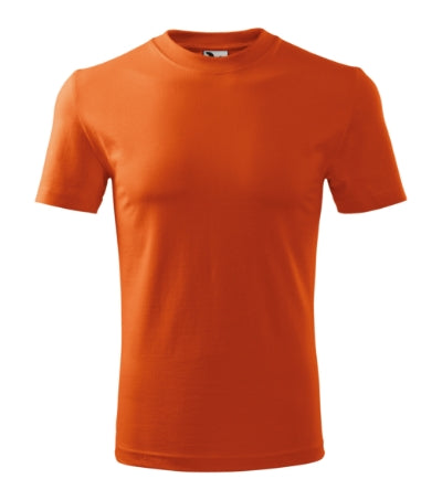 MALFINI HEAVY Unisex T-shirt in orange - promotional clothing printed with your company logo