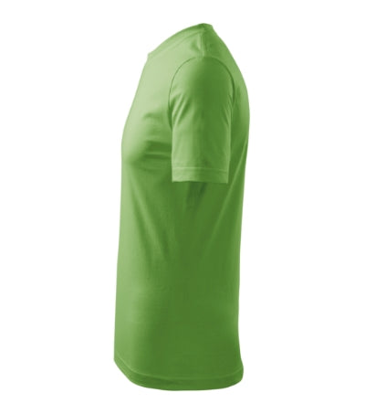 MALFINI HEAVY Unisex T-shirt in grass green - promotional clothing printed with your company logo