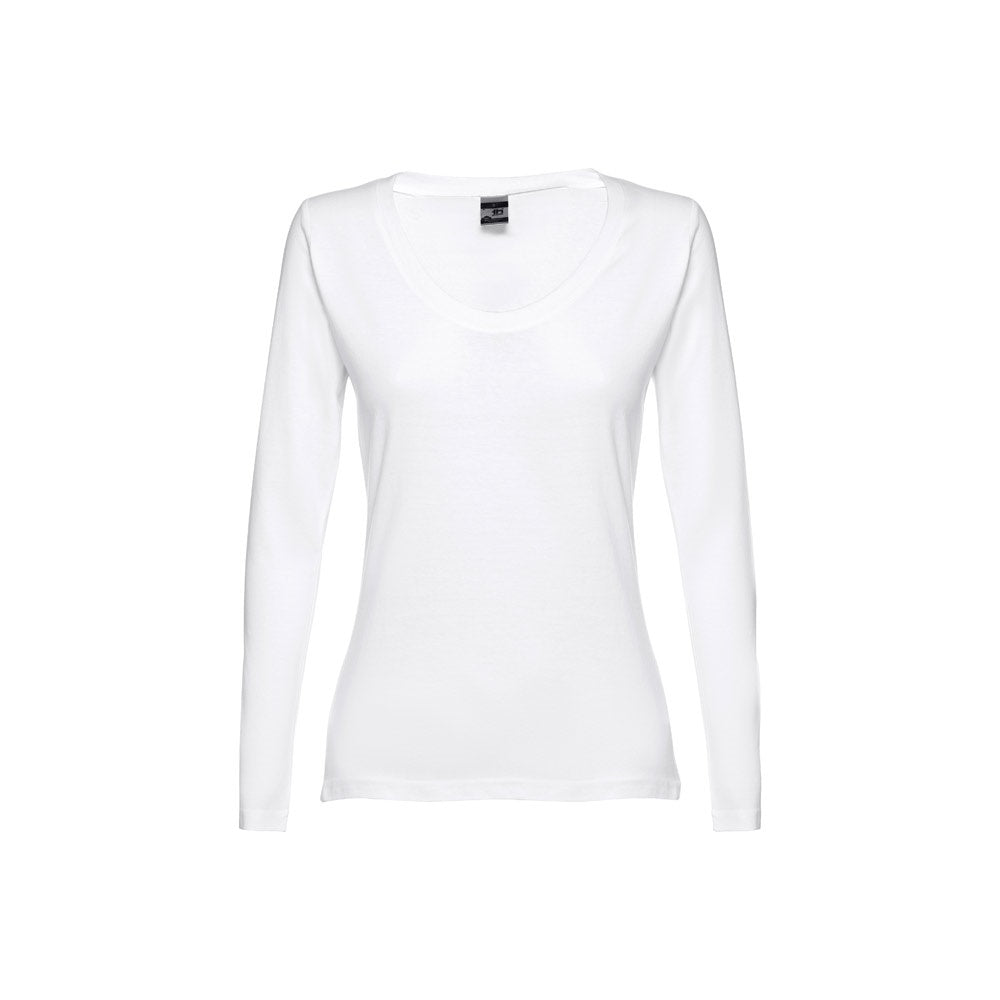 THC BUCHAREST WOMEN WH II promotional t-shirt (complete set view) with custom logo branding