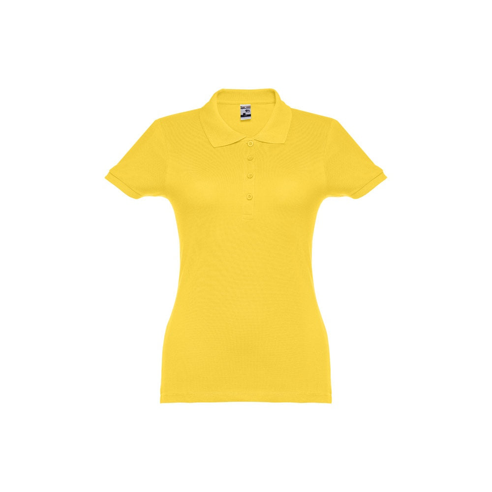 THC EVE II promotional polo shirt (complete set view) with custom logo branding