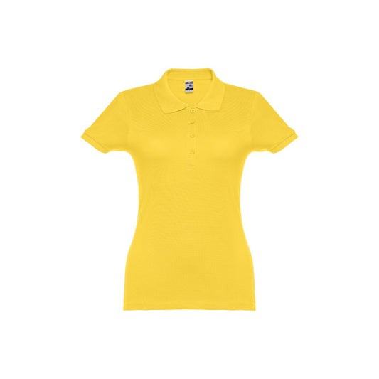 THC EVE II promotional polo shirt (complete set view) with custom logo branding