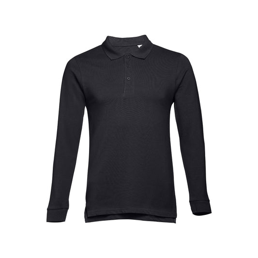 THC BERN II promotional polo shirt (complete set view) with custom logo branding