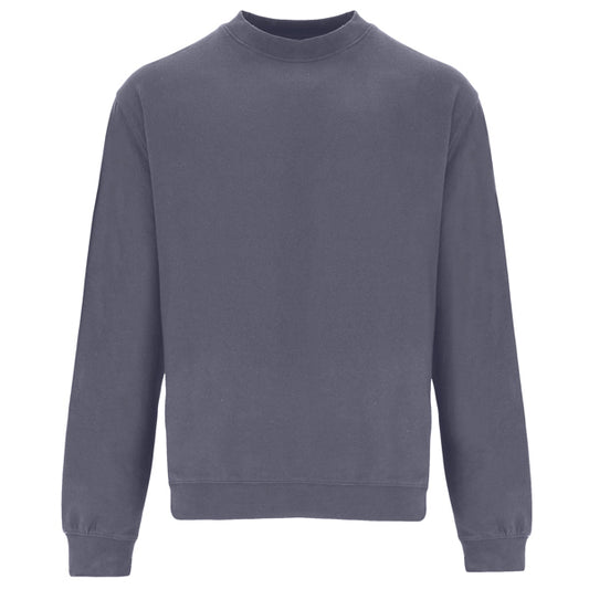 ROLY TELENO Unisex sweatshirt in lead - promotional clothing printed with your company logo