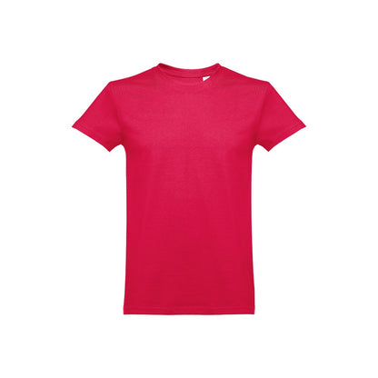 THC ANKARA KIDS II promotional kids' garment in red (detail view) with custom logo branding