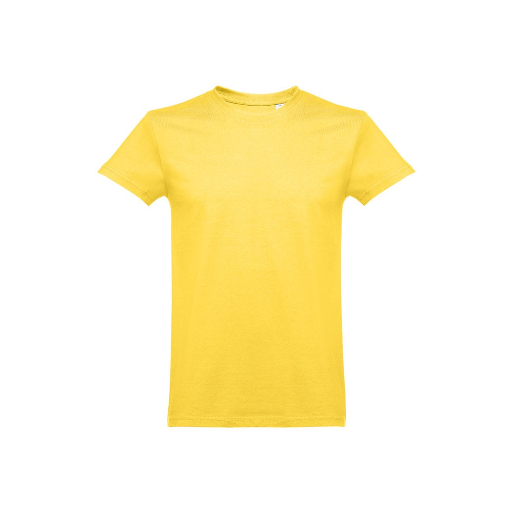 THC ANKARA KIDS II promotional kids' garment in yellow (detail view) with custom logo branding