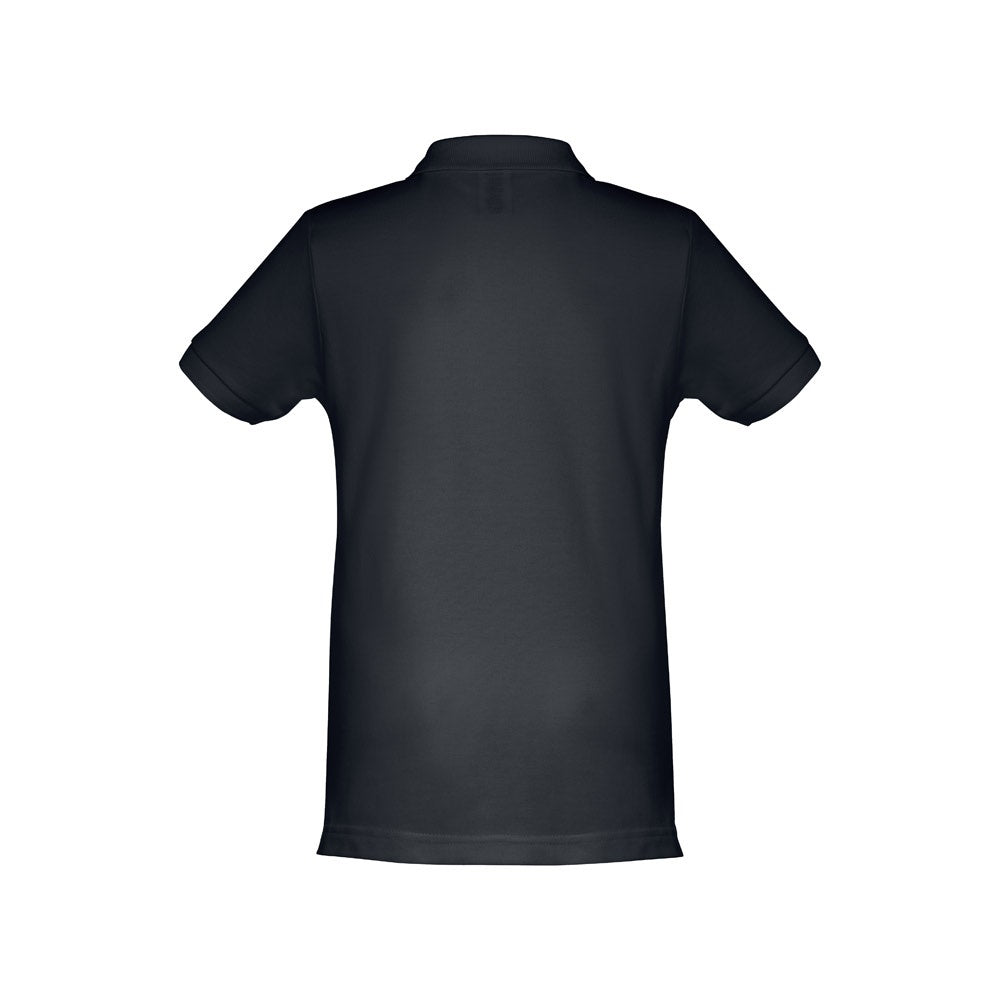 THC ADAM KIDS II promotional kids' garment in eclipse blue (detail view) with custom logo branding