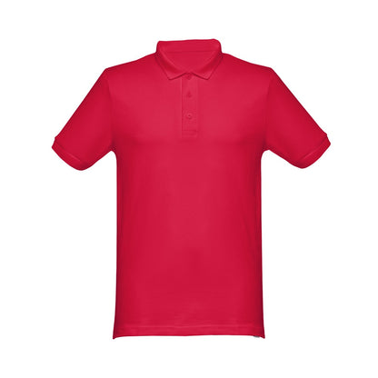 THC MONACO II promotional polo shirt (complete set view) with custom logo branding