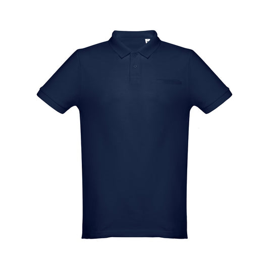 THC DHAKA II promotional polo shirt (complete set view) with custom logo branding