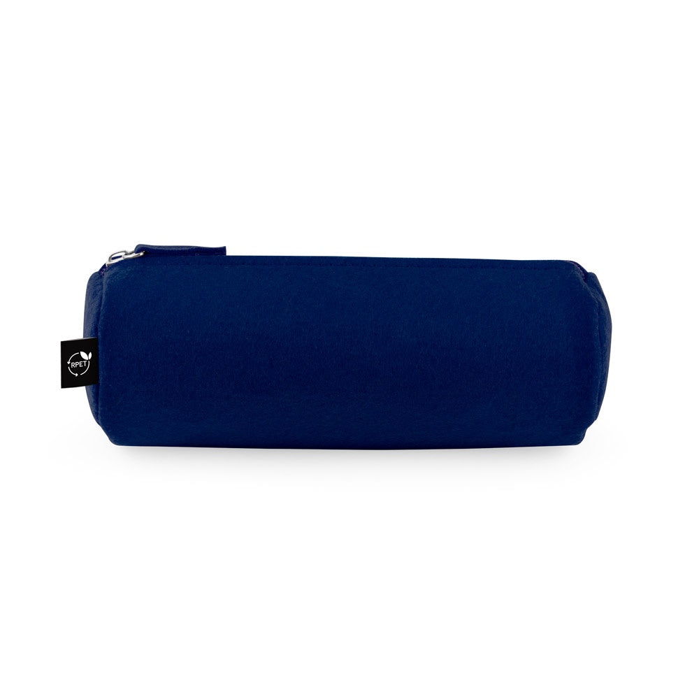 NOMAD promotional writing set in blue (detail view) with custom logo branding