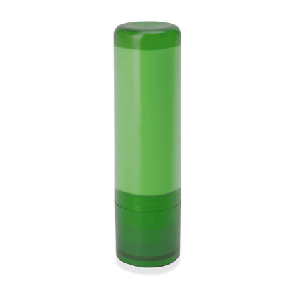 Stamina LISSEN Plastic lip balm in fern green - promotional merchandise printed with your company logo