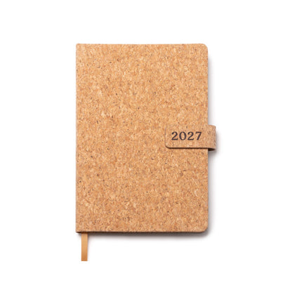 Stamina VASIR Cork diary A5 in beige - promotional merchandise printed with your company logo
