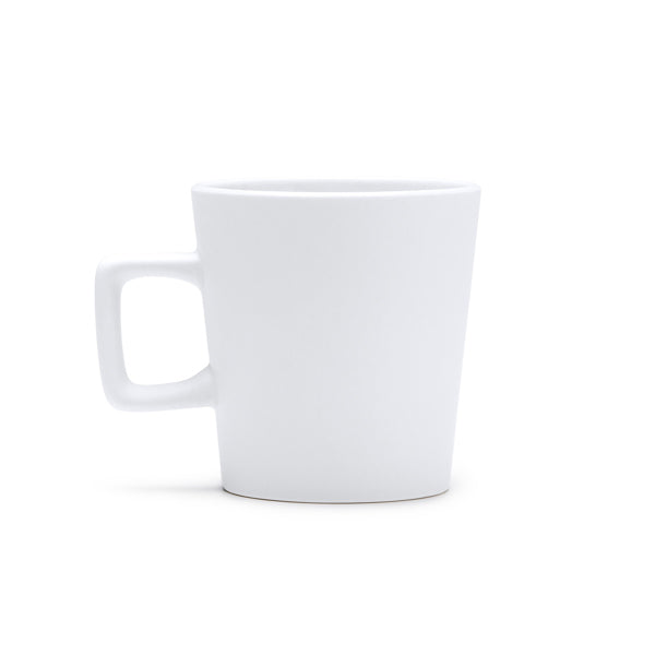 Stamina GALVAN Ceramic mug 300 ml in white - promotional merchandise printed with your company logo