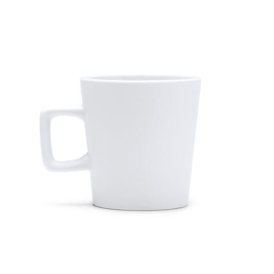 Stamina GALVAN Ceramic mug 300 ml in white - promotional merchandise printed with your company logo