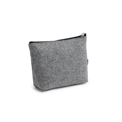 AVIRA - Toiletry bag made of recycled felt with a vigore design is the…