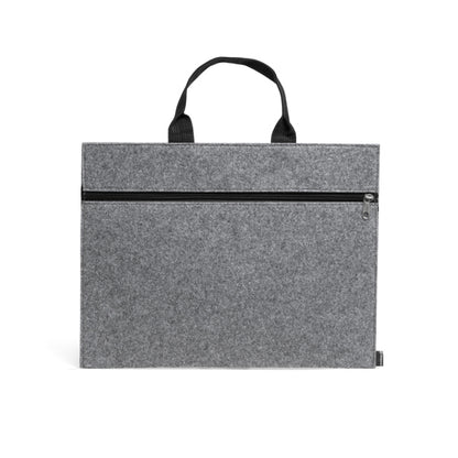 Stamina SONA Recycled felt document holder in grey - promotional merchandise printed with your company logo