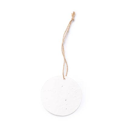 Stamina SAVIK Recycled paper christmas decoration in ball - promotional merchandise printed with your company logo