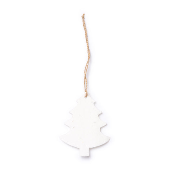 Stamina SAVIK Recycled paper christmas decoration in tree - promotional merchandise printed with your company logo