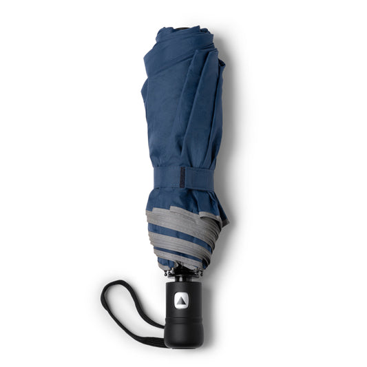 Stamina NIKOL RPET umbrella in navy blue - promotional merchandise printed with your company logo