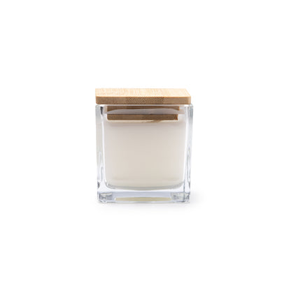 Stamina ROCIX Scented candle in white - promotional merchandise printed with your company logo
