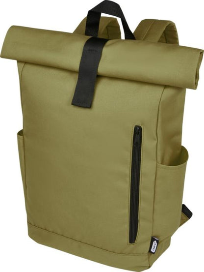 BYRON - Mochila enrollable 15.6" GRS RPET 18L