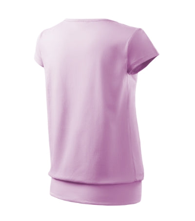 MALFINI CITY Women's T-shirt in orchid - promotional clothing printed with your company logo