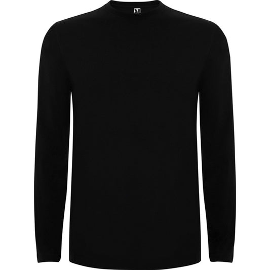 ROLY EXTREME Men's long-sleeve T-shirt in black - promotional clothing printed with your company logo