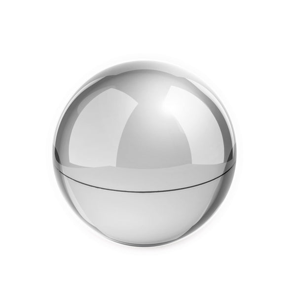 Stamina BEISO Plastic lip balm in silver - promotional merchandise printed with your company logo
