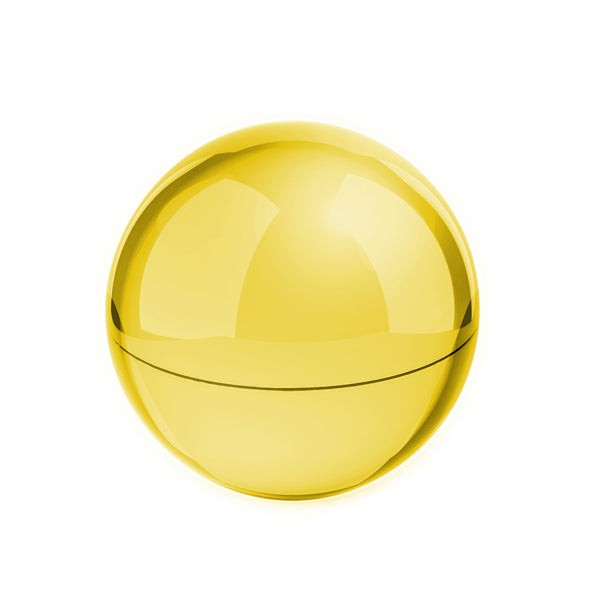 Stamina BEISO Plastic lip balm in gold - promotional merchandise printed with your company logo