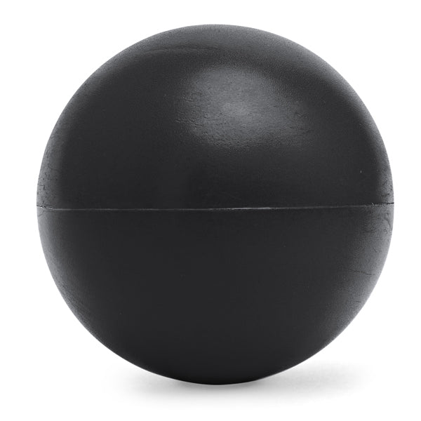 Stamina SEYKU PU stress ball in black - promotional merchandise printed with your company logo
