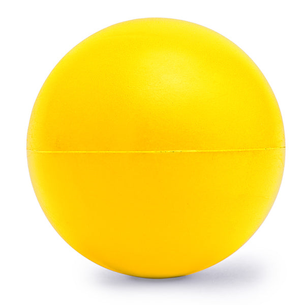 Stamina SEYKU PU stress ball in yellow - promotional merchandise printed with your company logo