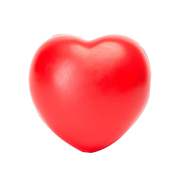 Stamina BIKU PU stress ball in red - promotional merchandise printed with your company logo