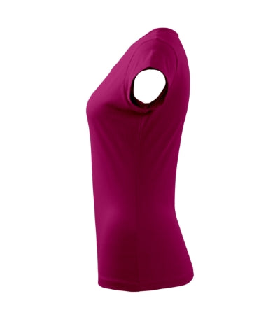 MALFINI PURE Women's T-shirt in fuchsia red - promotional clothing printed with your company logo