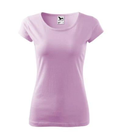 MALFINI PURE Women's T-shirt in orchid - promotional clothing printed with your company logo