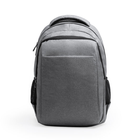 Stamina PATRIK RPET 300D executive backpack in grey - promotional merchandise printed with your company logo