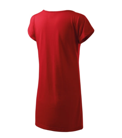MALFINI LOVE Women's T-shirt in red - promotional clothing printed with your company logo