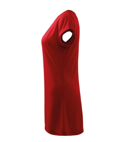 MALFINI LOVE Women's T-shirt in red - promotional clothing printed with your company logo