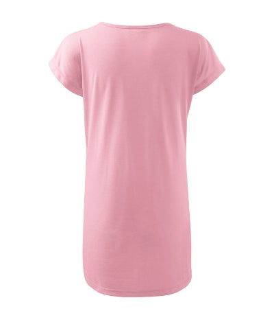 MALFINI LOVE Women's T-shirt in pink - promotional clothing printed with your company logo