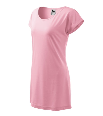 MALFINI LOVE Women's T-shirt in pink - promotional clothing printed with your company logo