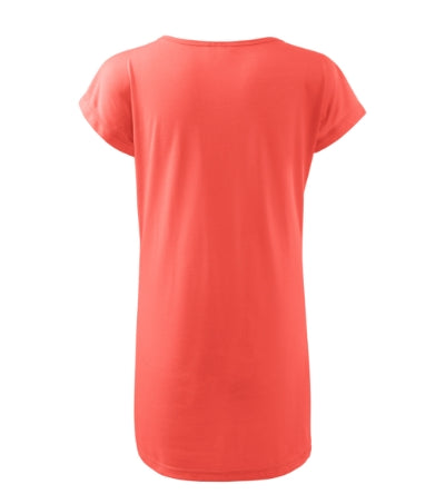 MALFINI LOVE Women's T-shirt in coral - promotional clothing printed with your company logo