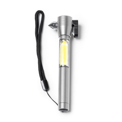 Stamina DAGA Aluminium torch in silver - promotional merchandise printed with your company logo