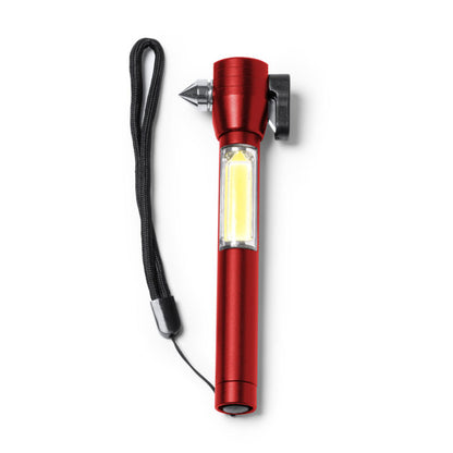 Stamina DAGA Aluminium torch in red - promotional merchandise printed with your company logo