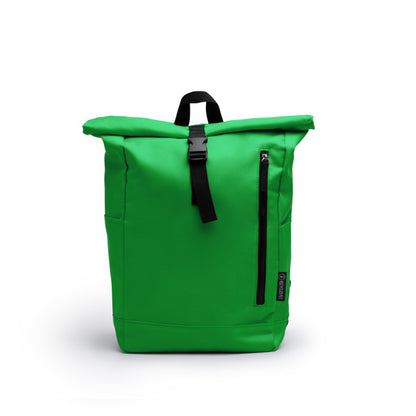 Stamina DRONTE Recycled RPET polyester backpack in fern green - promotional merchandise printed with your company logo