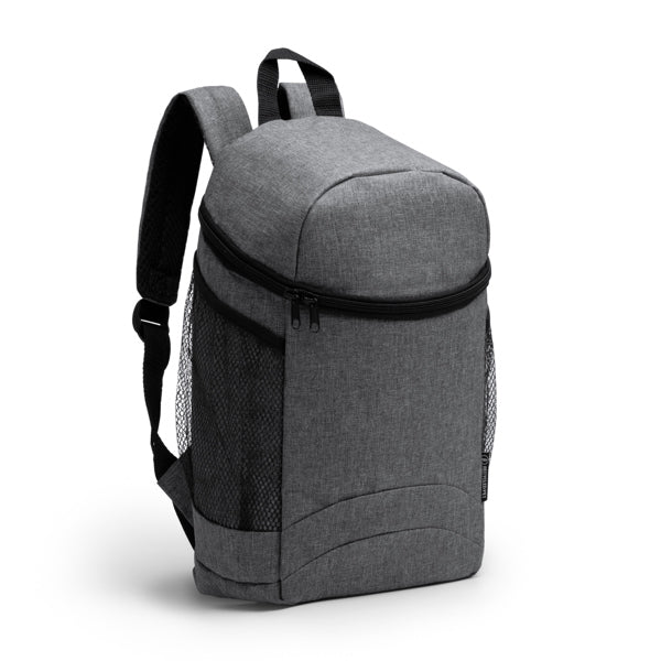 RUPER - Cooler backpack in heather design RPET polyester