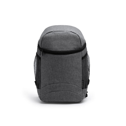 RUPER - Cooler backpack in heather design RPET polyester