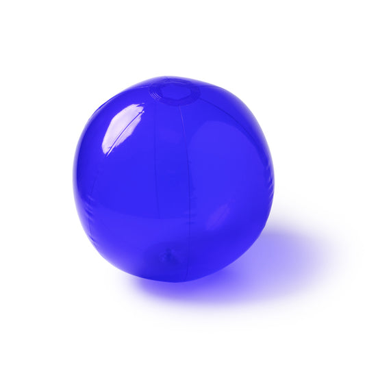 Stamina KIPAR Translucent PVC beach ball in royal blue - promotional merchandise printed with your company logo