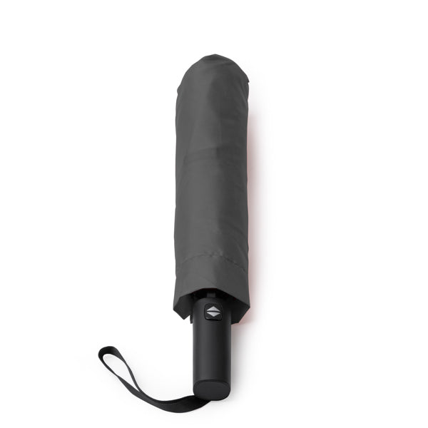 Stamina LEYKA Foldable storm umbrella in lead - promotional merchandise printed with your company logo