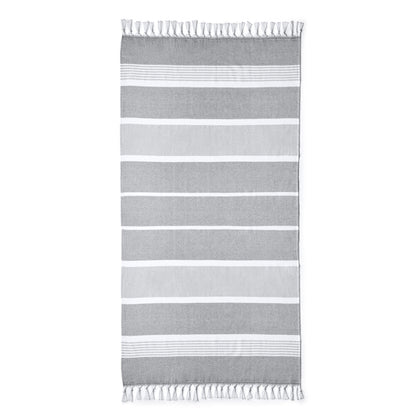 Stamina WARTON Sarong with terry towel in cotton (340 gsm) in light grey - promotional merchandise printed with your company