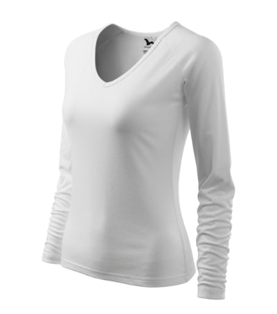 MALFINI ELEGANCE Women's T-shirt in white - promotional clothing printed with your company logo