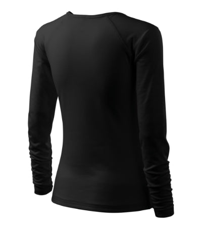 MALFINI ELEGANCE Women's T-shirt in black - promotional clothing printed with your company logo