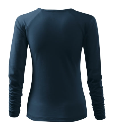 MALFINI ELEGANCE Women's T-shirt in navy blue - promotional clothing printed with your company logo